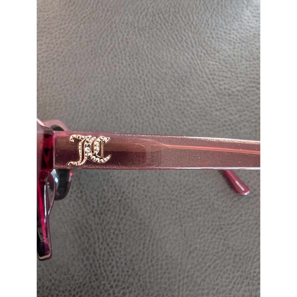 Juicy Couture JU 209 W66 Pink Glitter 50-19-140 Sunglasses FRAME ONLY With Case - Picture 13 of 16